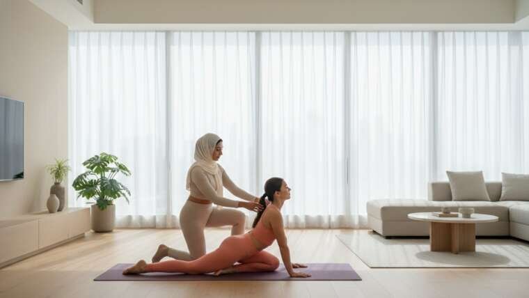 Finding a Private Female Yoga Instructor in the UAE: Your 2026 Guide to Home Wellness