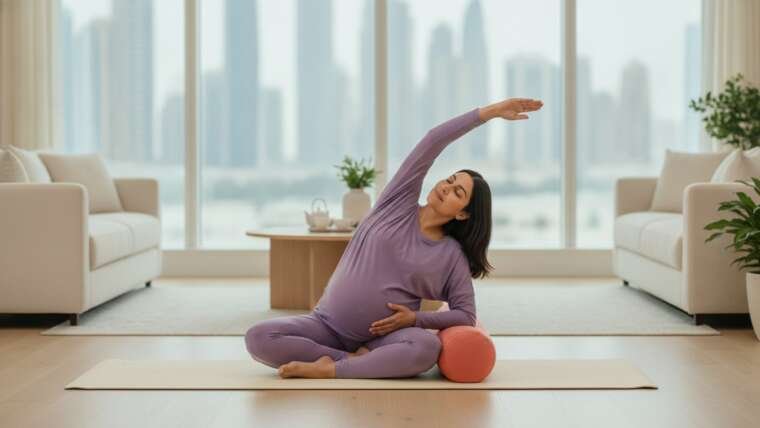Yoga for Third Trimester Pregnancy Discomfort: A Guide to Gentle Relief