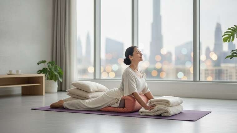 Private Yin Yoga in Dubai: The 2026 Guide to Restorative Home Practice